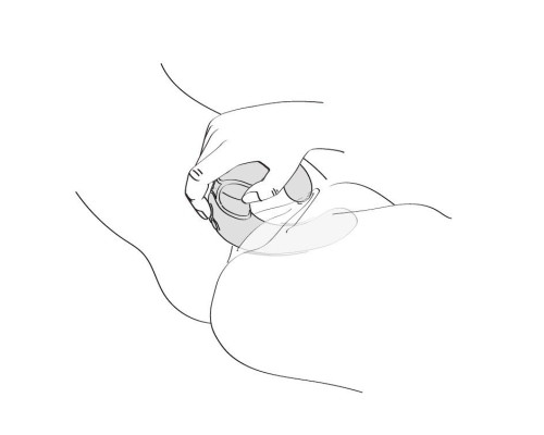 Розовый гибкий вибростимулятор MIYO с двумя моторами - 18,5 см.