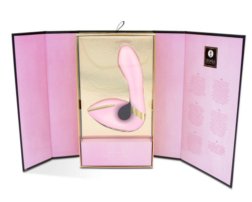 Розовый вибростимулятор SOYO - 17 см.