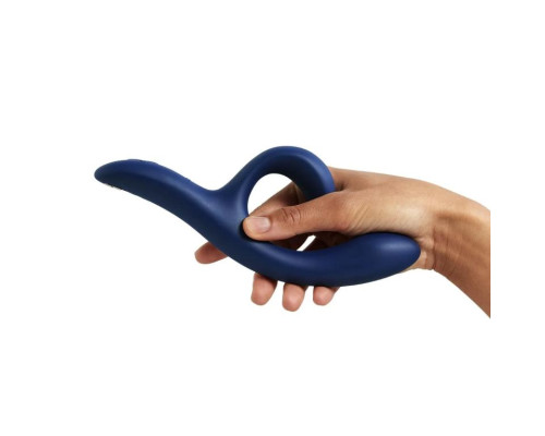 Темно-синий вибратор-кролик We-Vibe Nova 2 - 20,5 см.