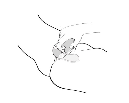 Малиновый вибростимулятор SOYO - 17 см.