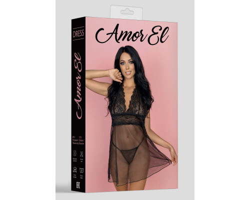 Эротический прозрачный бэби-долл с кружевным верхом