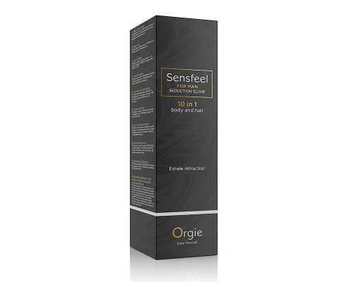Мужской лосьон для тела и волос с феромонами Orgie Sensfeel For Man Pheromone Seduction Elixir - 100 мл.
