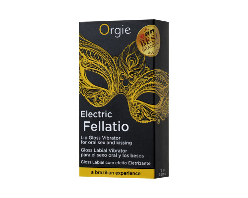 Блеск для губ с виброэффектом Orgie Sexy Vibe Electric Fellatio - 10 мл.