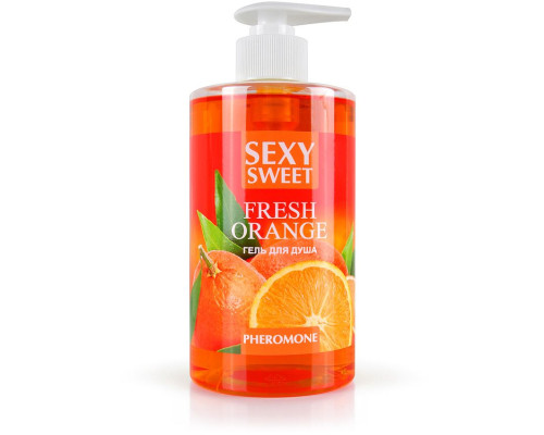 Гель для душа Sexy Sweet Fresh Orange с ароматом апельсина и феромонами - 430 мл.