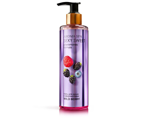 Гель для душа с феромонами и ароматом диких ягод Wild Berry - 200 мл.