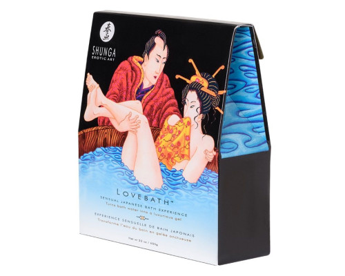 Соль для ванны Lovebath Ocean temptation, превращающая воду в гель - 650 гр.