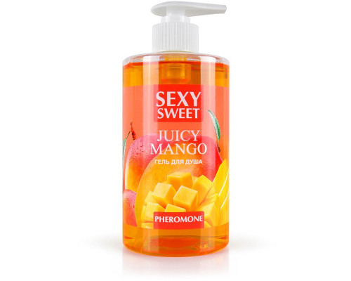 Гель для душа Sexy Sweet Juicy Mango с ароматом манго и феромонами - 430 мл.