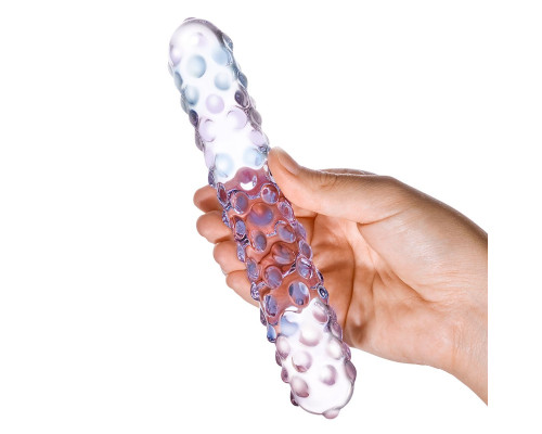 Двухцветный стик Purple Rose Nubby - 17,5 см.