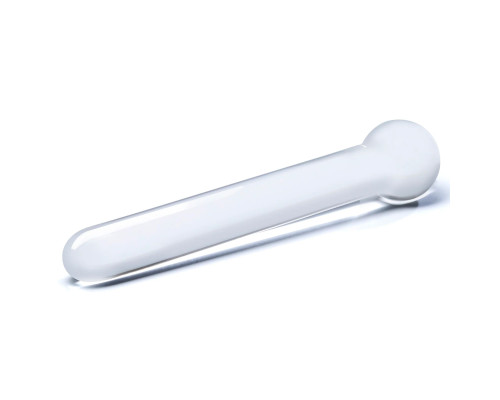 Стеклянный жезл с шаром - 16,5 см.