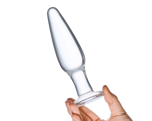 Набор из 3 стеклянных анальных пробок разного размера