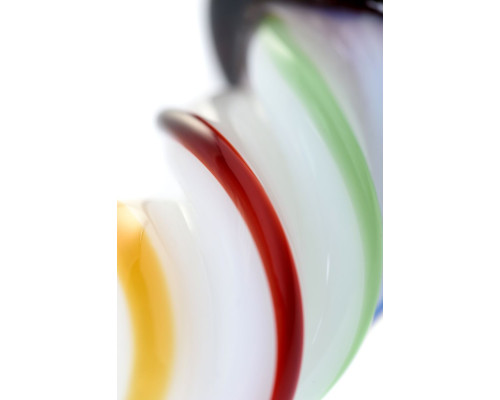 Коническая стеклянная анальная втулка Sexus Glass - 16 см.