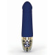 Синий вибратор для G-точки Real Deal Neal - 16,5 см.