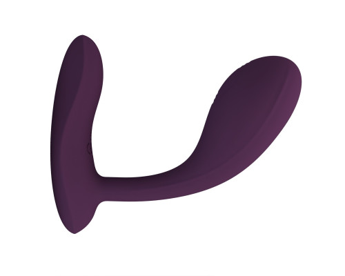 Сливовый G-стимулятор с управлением через приложение Baird