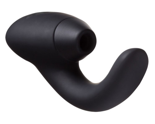 Чёрный стимулятор 2-в-1 для женщин Womanizer InsideOut