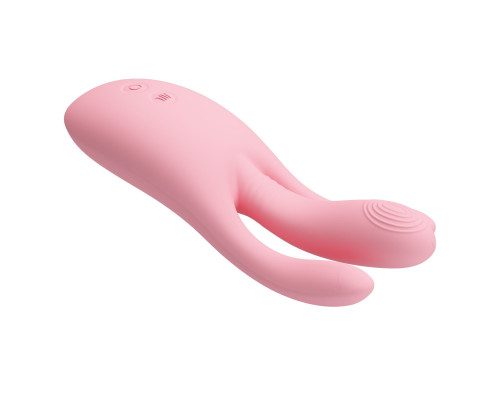 Розовый вибратор с фингерингом Diego