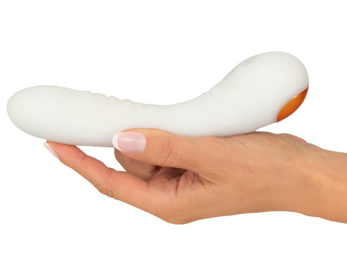 Люминесцентный вибратор для точки G Glow in the dark G-Spot - 17,9 см.