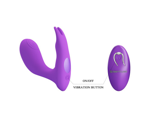 Фиолетовый стимулятор G-точки Idabelle - 10,1 см.