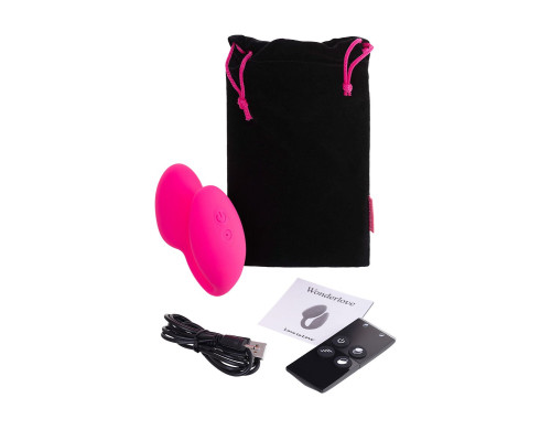 Розовый стимулятор Wonderlove