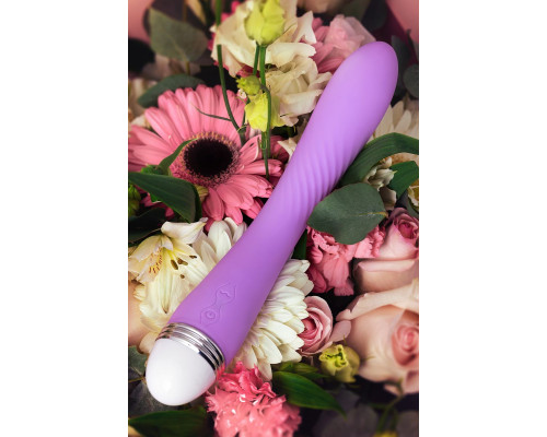 Фиолетовый вибратор Lantana - 22 см.