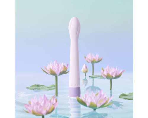 Сиреневый вибратор Iroha Koharu Suiren - 16 см.