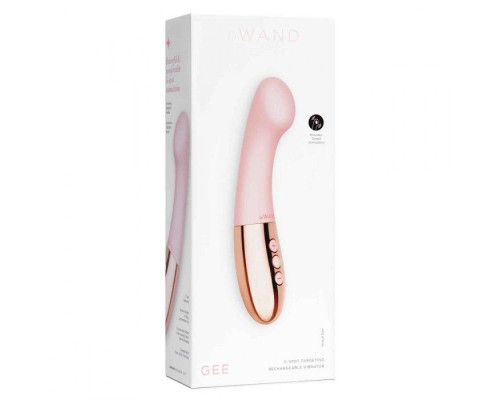 Розовый стимулятор для точки G Le Wand GEE - 16,6 см.
