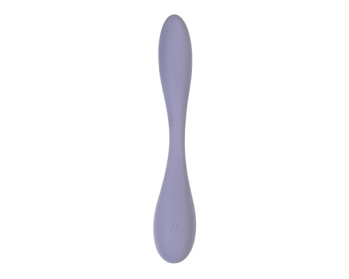 Сиреневый гибкий вибратор Satisfyer G-Spot Flex 5+ - 19,6 см.