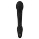 Черный силиконовый вибратор G   P-Spot Vibrator - 16,8 см.