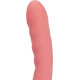 Персиковый изогнутый вибромассажер Ava Neo с функцией пенетрации - 19,6 см.