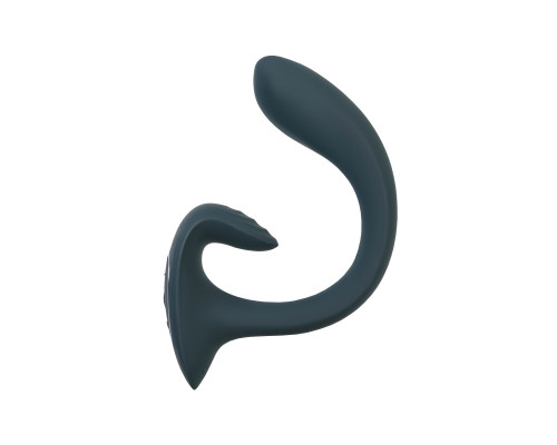 Темно-серый вибратор для G-стимуляции G for Goddess 1