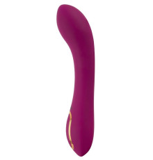 Лиловый вибратор с функцией расширения Inflatable Vibrator - 21,1 см.