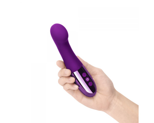 Фиолетовый вибростимулятор для G-точки Gee - 16,6 см.