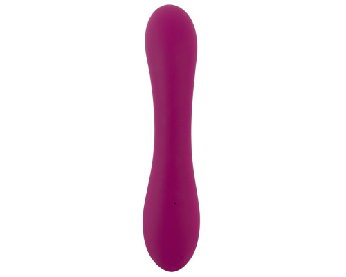 Лиловый вибратор с функцией расширения Inflatable Vibrator - 21,1 см.