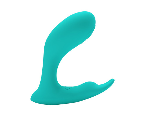 Бирюзовый стимулятор G-точки Idabelle - 10,1 см.