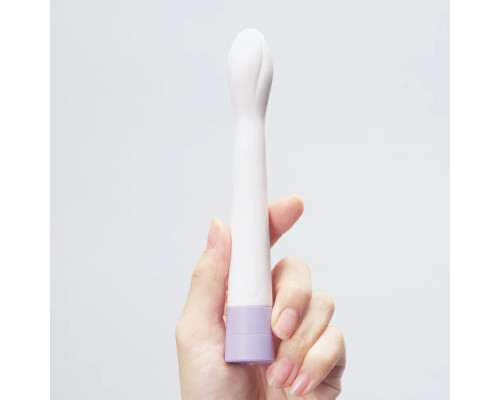 Сиреневый вибратор Iroha Koharu Suiren - 16 см.