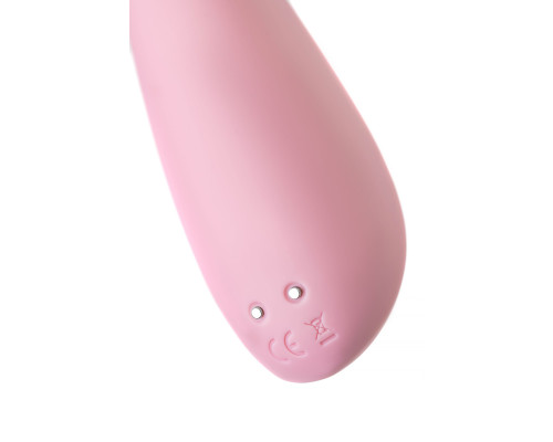 Розовый G-вибратор со стимулирующим шариком Mitzi - 21 см.