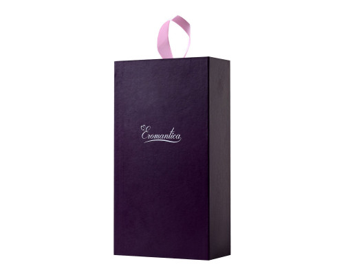 Розовый вибромассажер MERYL со стимулятором клитора - 22,5 см.