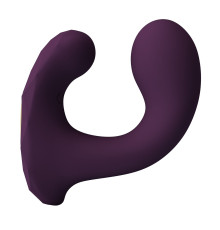 Фиолетовый С-образный вибратор с управлением через приложение Billy