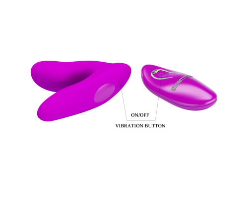 Лиловый вибростимулятор G-точки Melvin