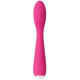 Ярко-розовый G-стимулятор IRIS Clitoral   G-spot Vibrator - 18 см.