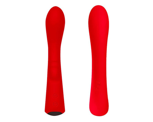 Красный вибромассажер 6  Silicone G-Spot Fun - 19,1 см.