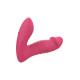 Розовый вибратор с возвратно-поступательными движениями Up And Down Vibe