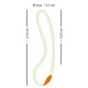 Люминесцентный вибратор для точки G Glow in the dark G-Spot - 17,9 см.