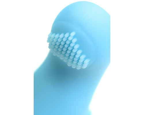 Голубая вибронасадка на палец JOS DANKO для точки G - 9,5 см.