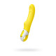 Жёлтый вибратор Satisfyer Yummy Sunshine - 22,5 см.