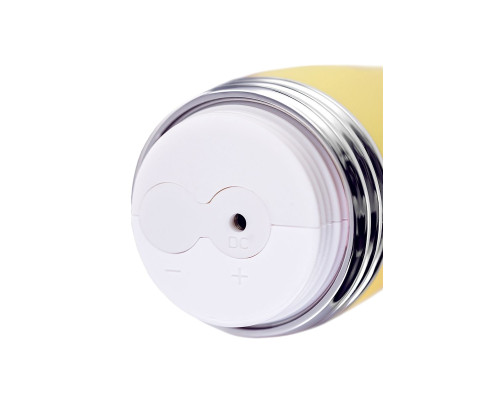 Желтый вибратор Calla - 22 см.