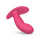 Розовый интерактивный вибромассажёр для ношения Ivy - 12,5 см.
