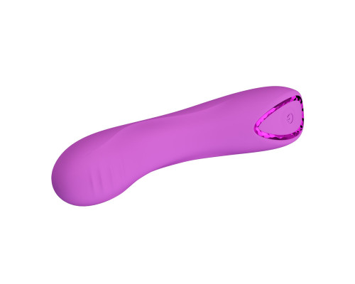 Фиолетовый мини-вибратор DJ Dick - 12,7 см.