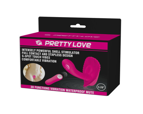 Розовая вагинальная пробка для G-стимуляции