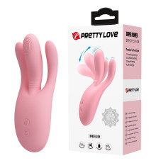 Розовый вибратор с фингерингом Diego