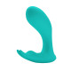 Бирюзовый стимулятор G-точки Idabelle - 10,1 см.